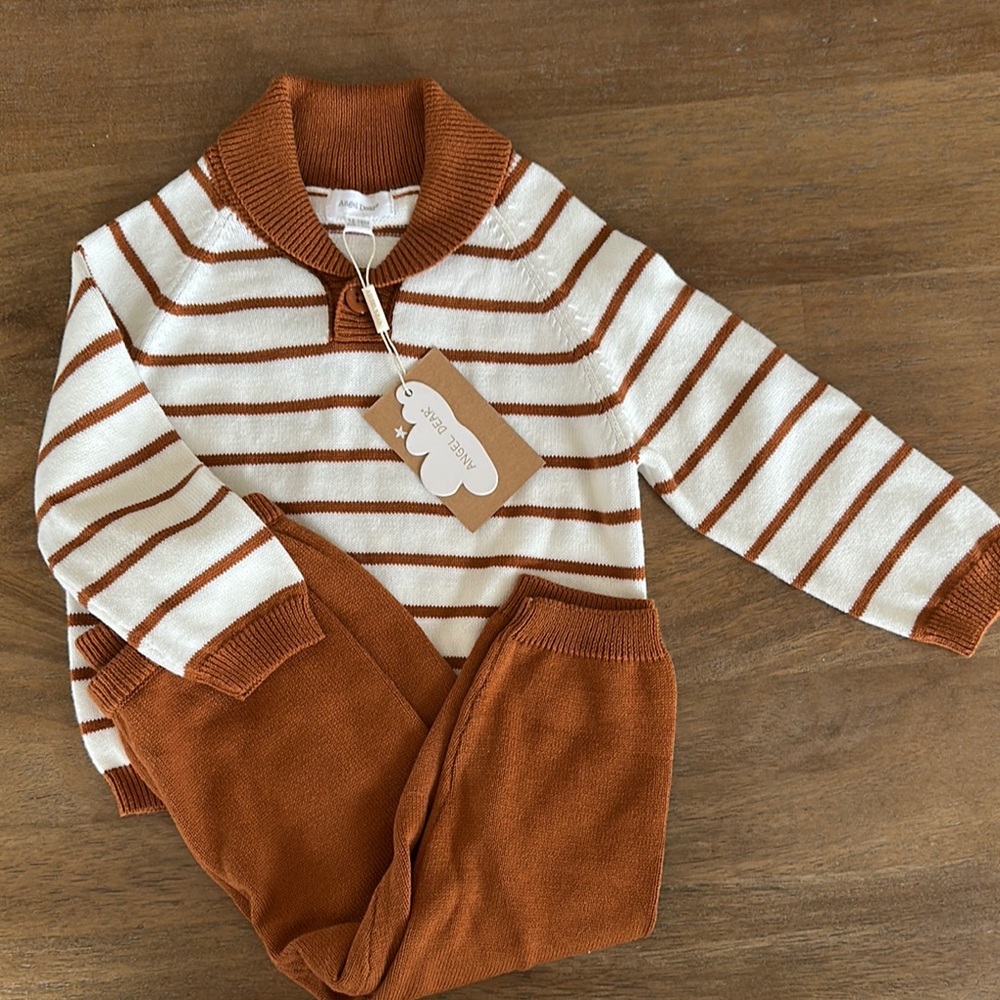 NWT Angel Dear Sweater Set